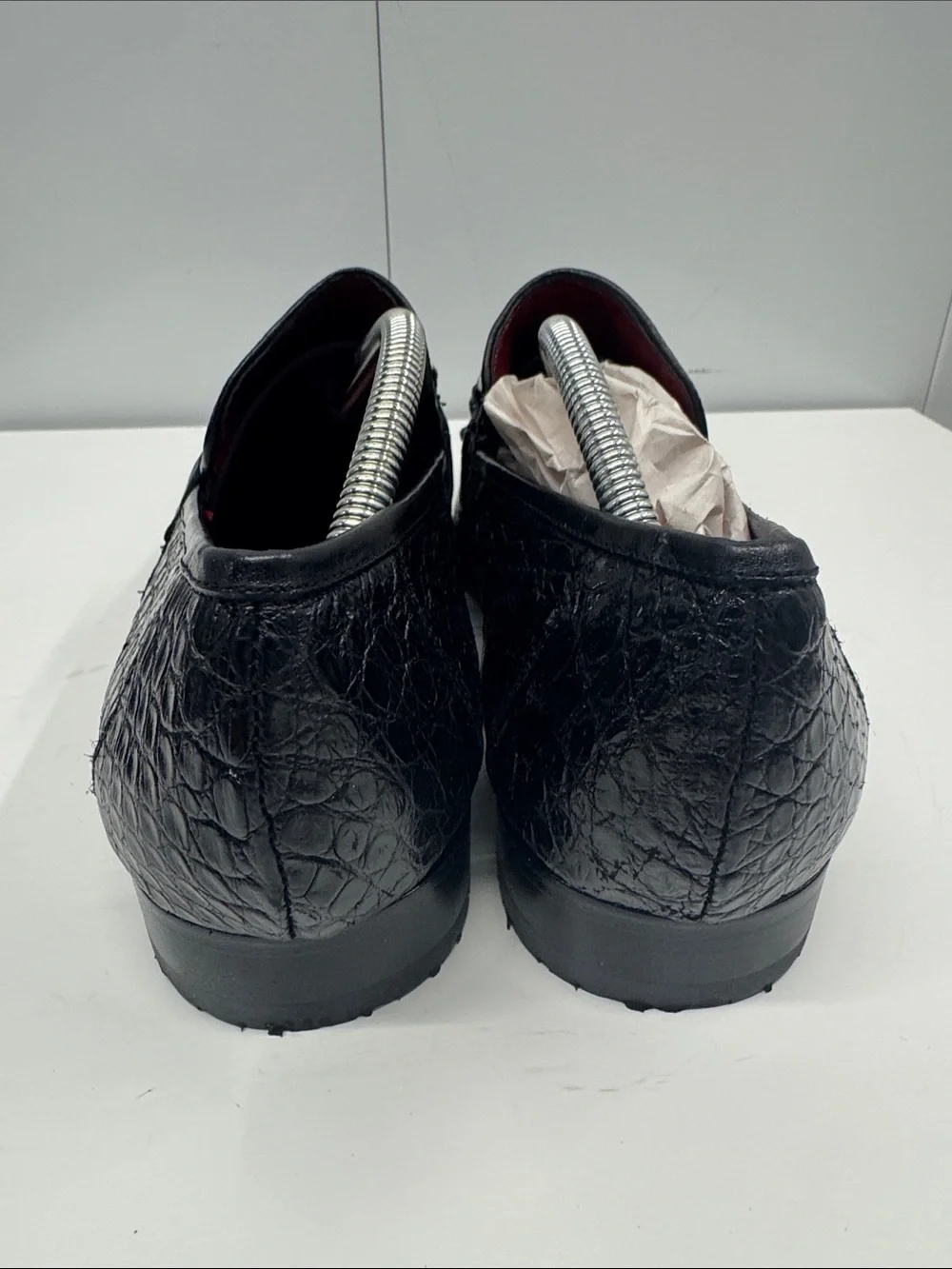 Real genuine crocodile 🐊 Leather Bit Loafers 9.5